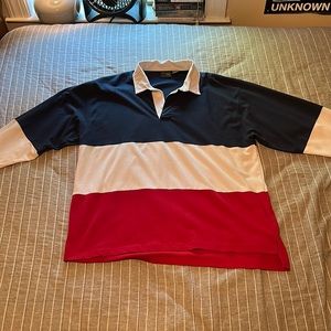 Vintage 1980s Rugby Shirt/Sailing Polo